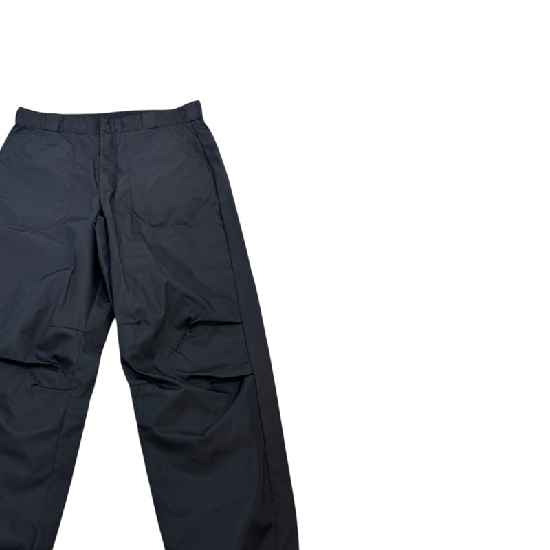 Men's Plaque Logo Cargos Black Size IT 48 / UK 32