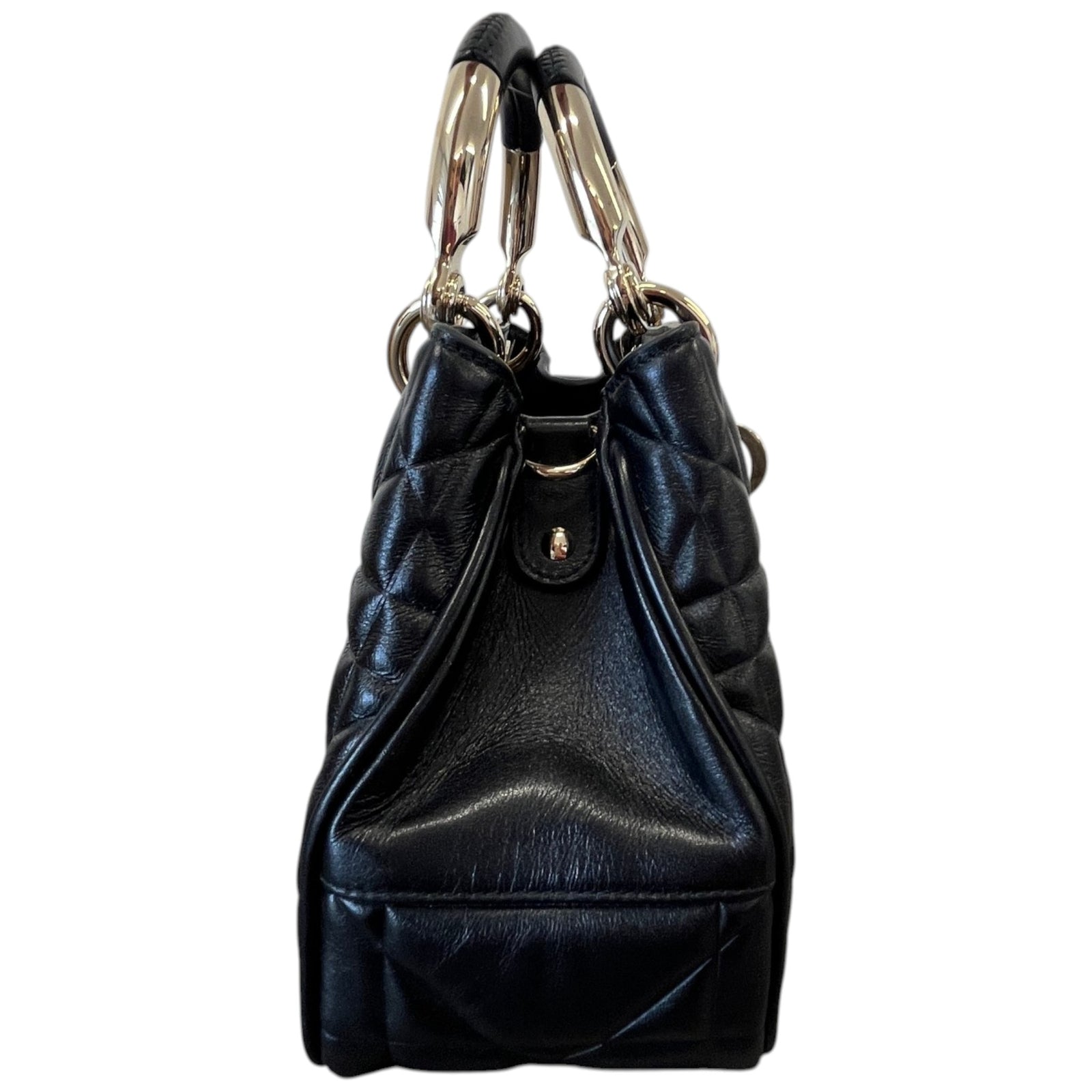 Women's Lady Dior 95.22 Bag Black - Photo 6