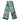 Women's Au Pays Des Oiseaux Fleurs Floral Scarf Blue