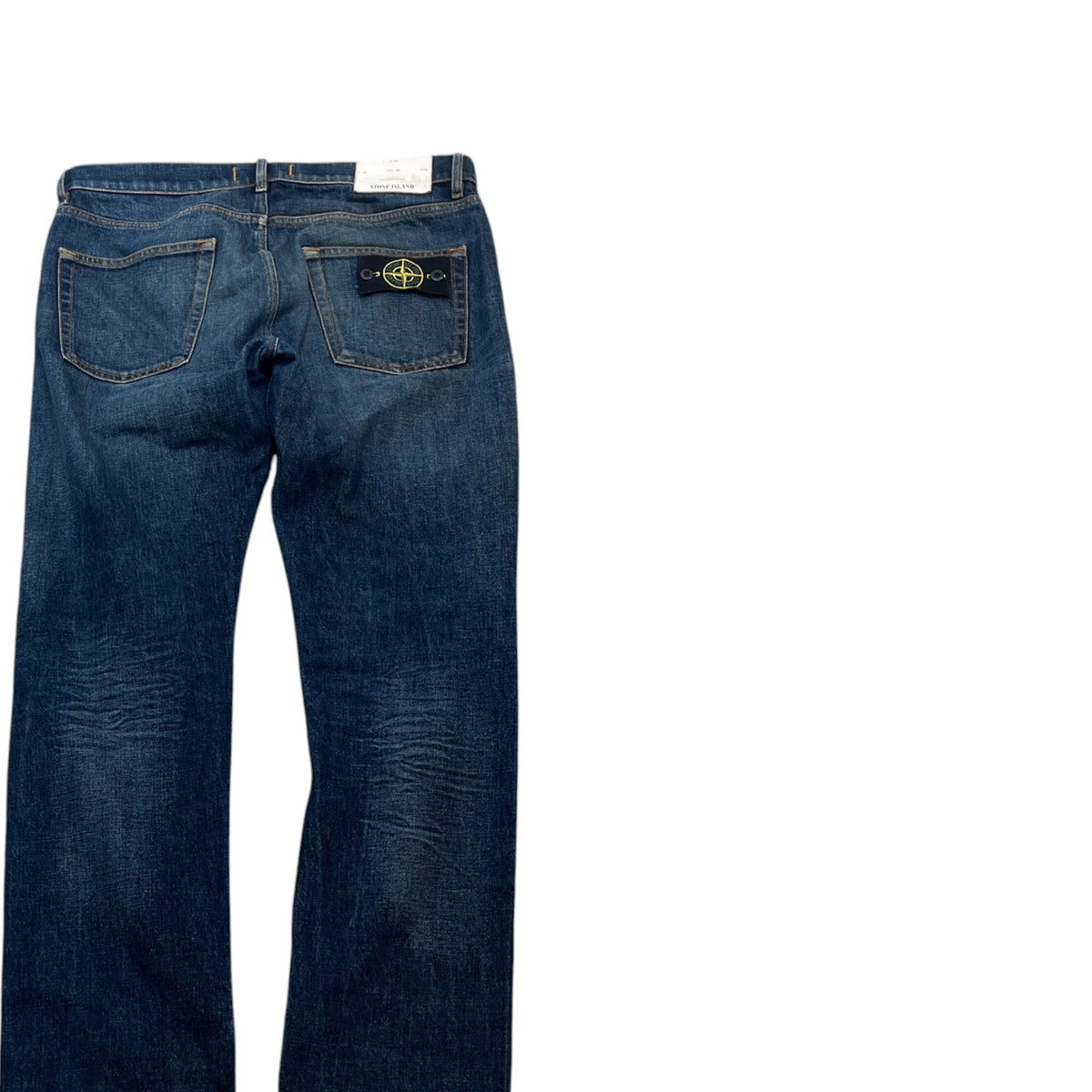Men's Applique Logo Jeans Blue Size M / W32 - Photo 4