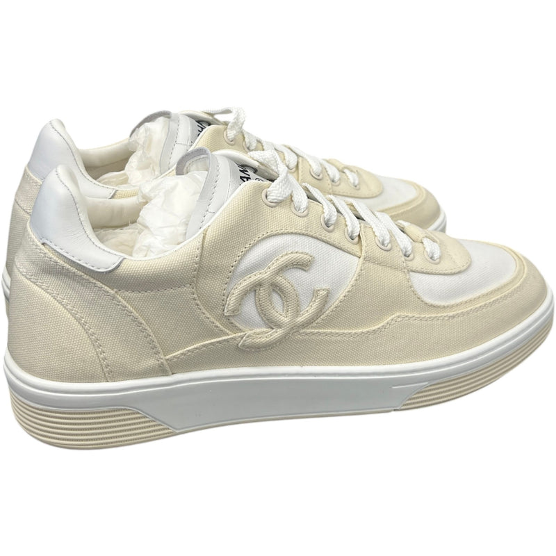 Men's Cc Runner Low Trainers Cream Size EU 42 / UK 8