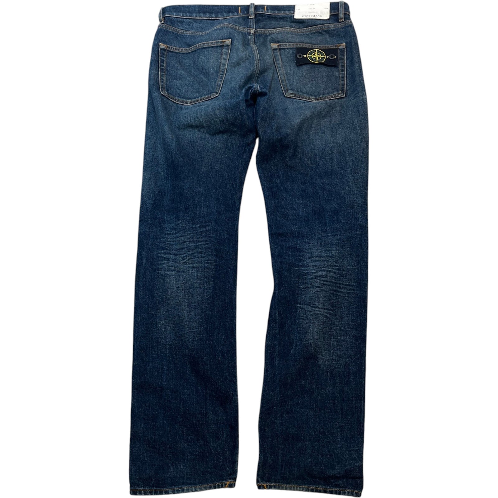 Men's Applique Logo Jeans Blue Size M / W32 - Photo 2