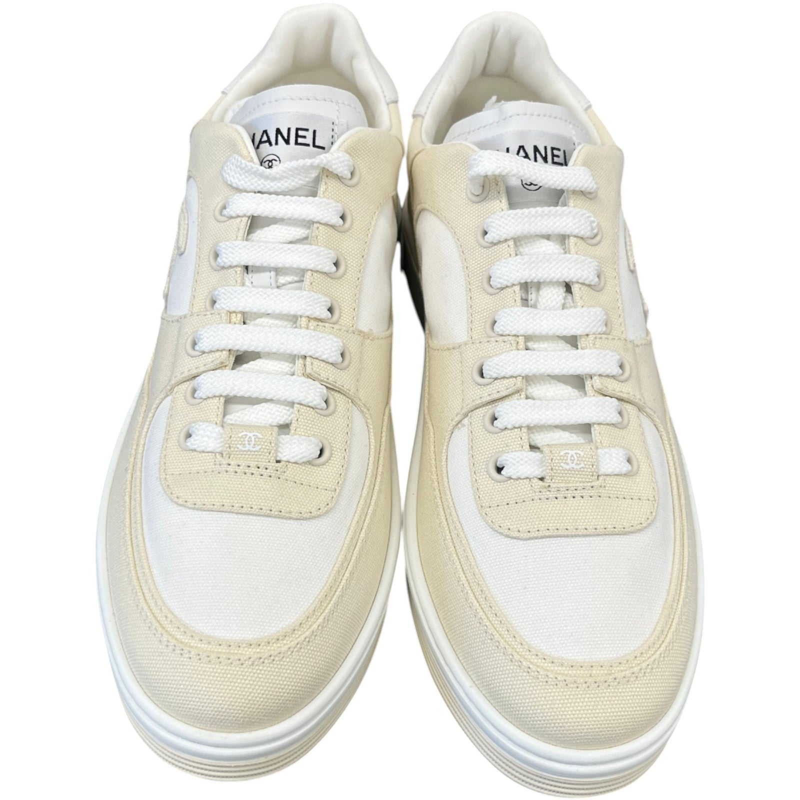 Men's Cc Runner Low Trainers Cream Size EU 42 / UK 8 - Photo 6