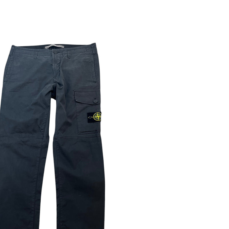 Men's Applique Logo Trousers Charcoal Size W33