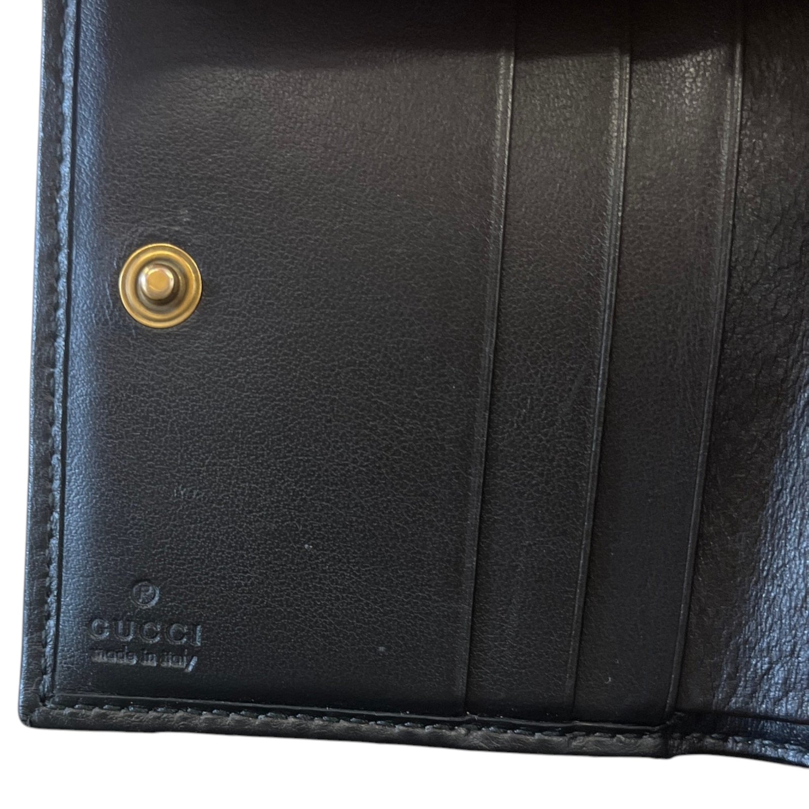 Women's GG Marmont Wallet Black - Photo 10