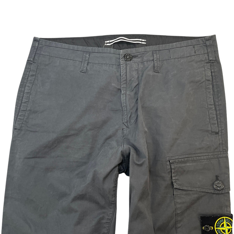 Men's Applique Logo Trousers Charcoal Size W33