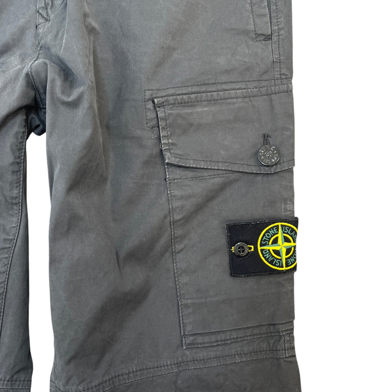 Men's Applique Logo Trousers Charcoal Size W33