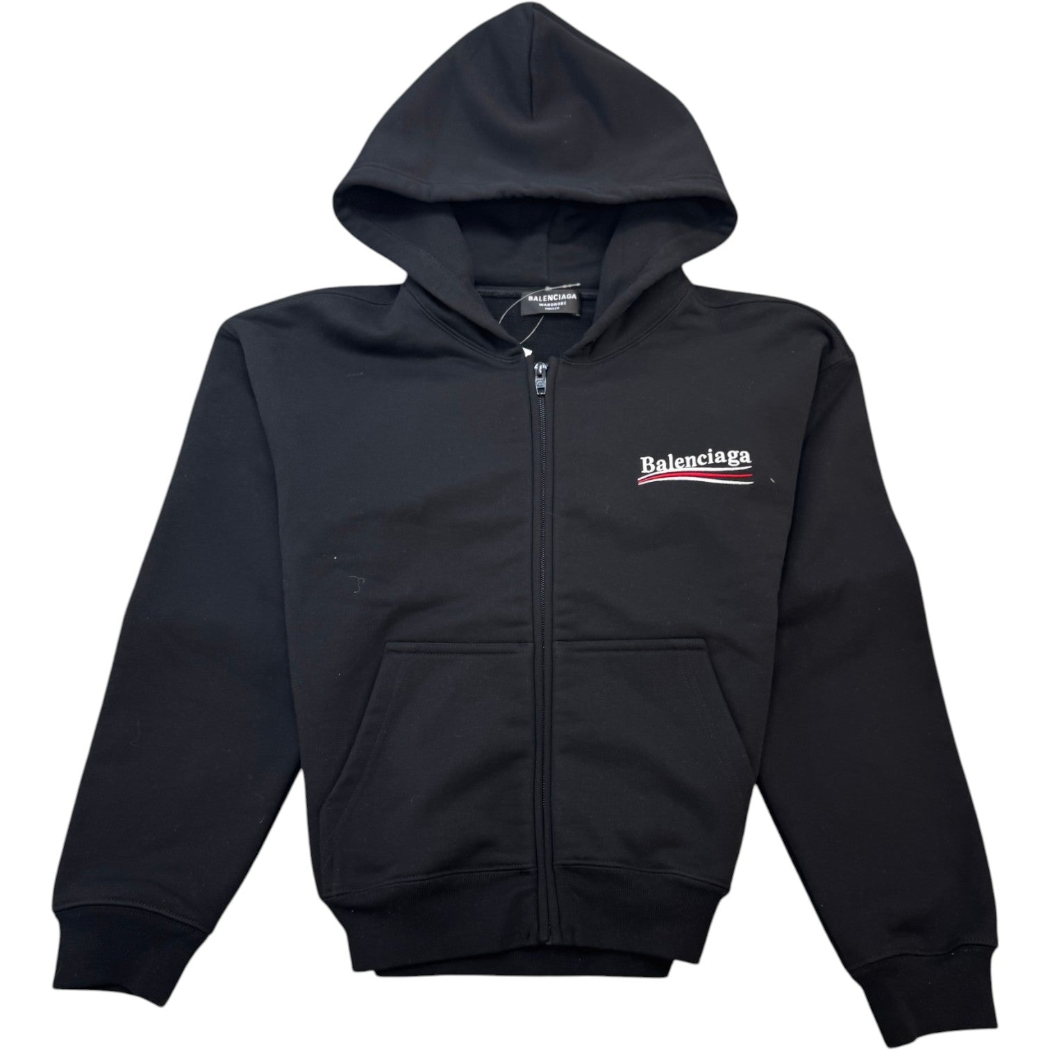 Political Logo Shrunk Collection Hoodie Black Size L - Photo 1