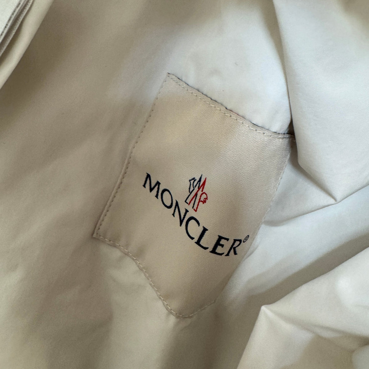 Men's Olan Hooded Shell Windbreaker White Size 2 / M - Photo 6