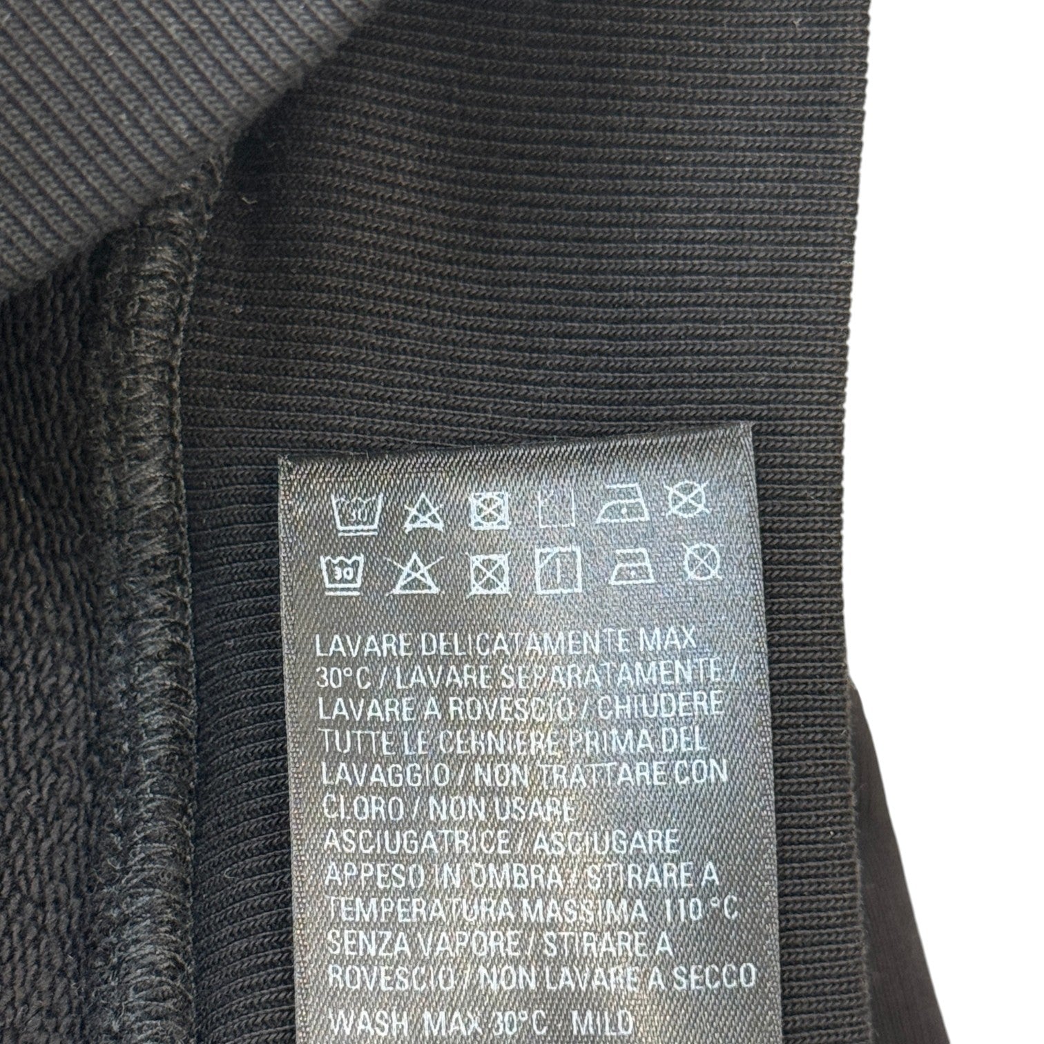 Political Logo Shrunk Collection Hoodie Black Size L - Photo 7