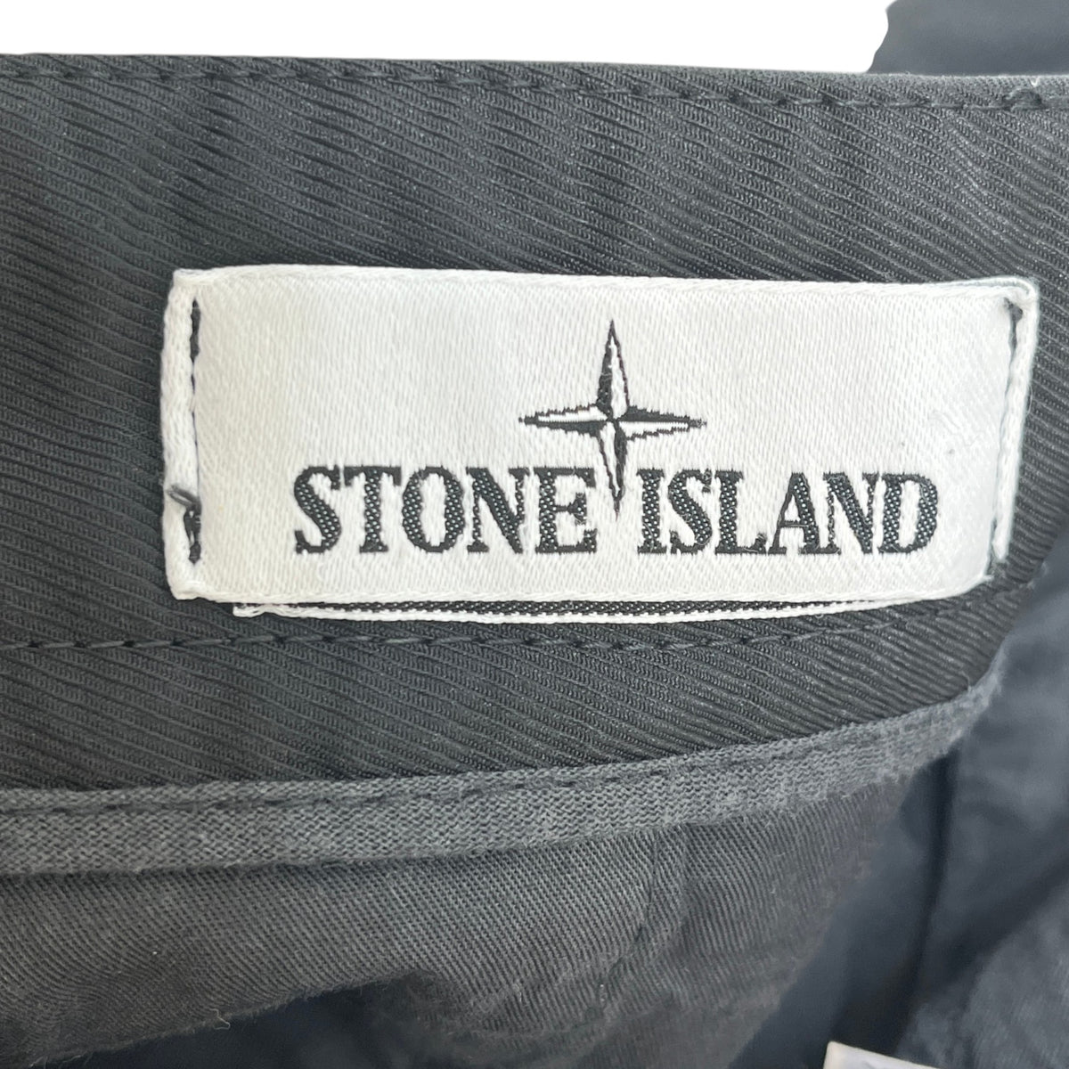 Men's Applique Logo Trousers Charcoal Size W33 - Photo 7
