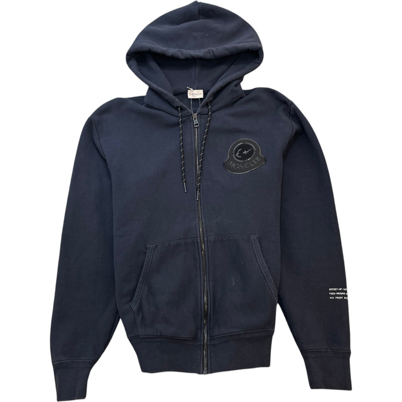 Men's Maglia Cardigan Hoodie Navy Size M