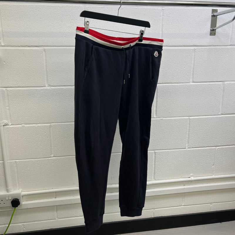 Men's Patch Logo Joggers Navy Size XL