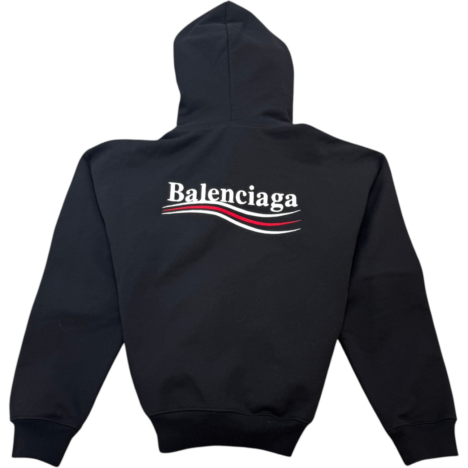 Political Logo Shrunk Collection Hoodie Black Size L - Photo 2