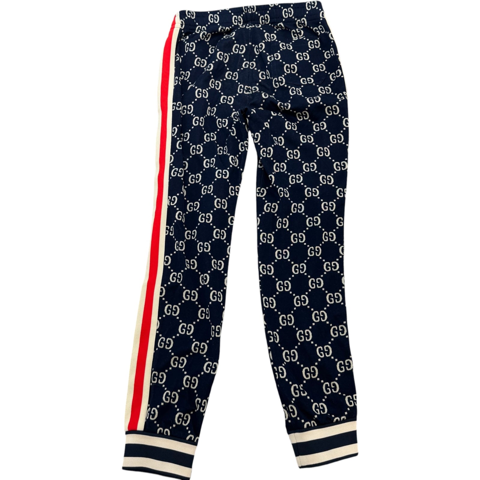 Men's GG Supreme Web Joggers Navy Size M / W32 - Photo 2