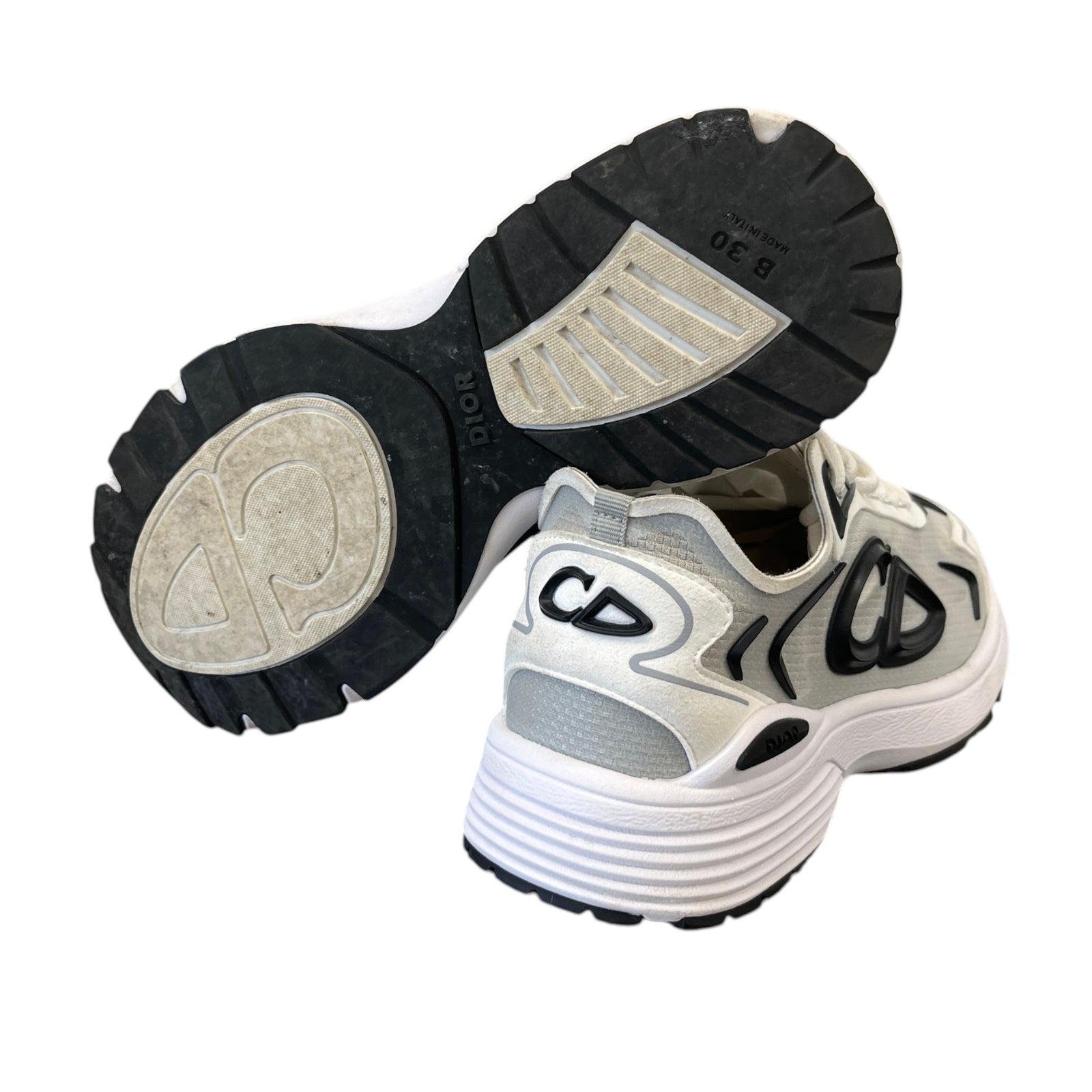 Men's B30 Countdown Tech Low Trainers White Size EU 41 / UK 7 - Photo 10