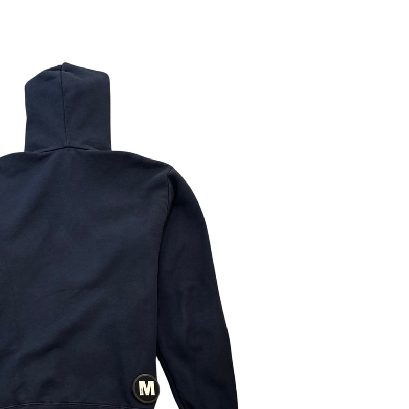 Men's Maglia Cardigan Hoodie Navy Size M