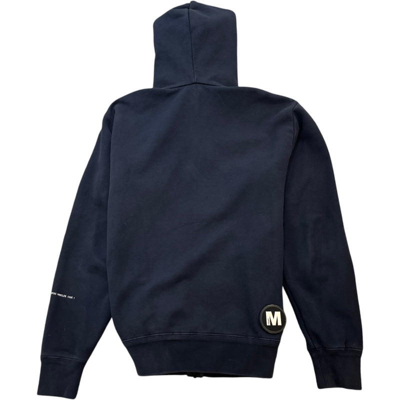 Men's Maglia Cardigan Hoodie Navy Size M