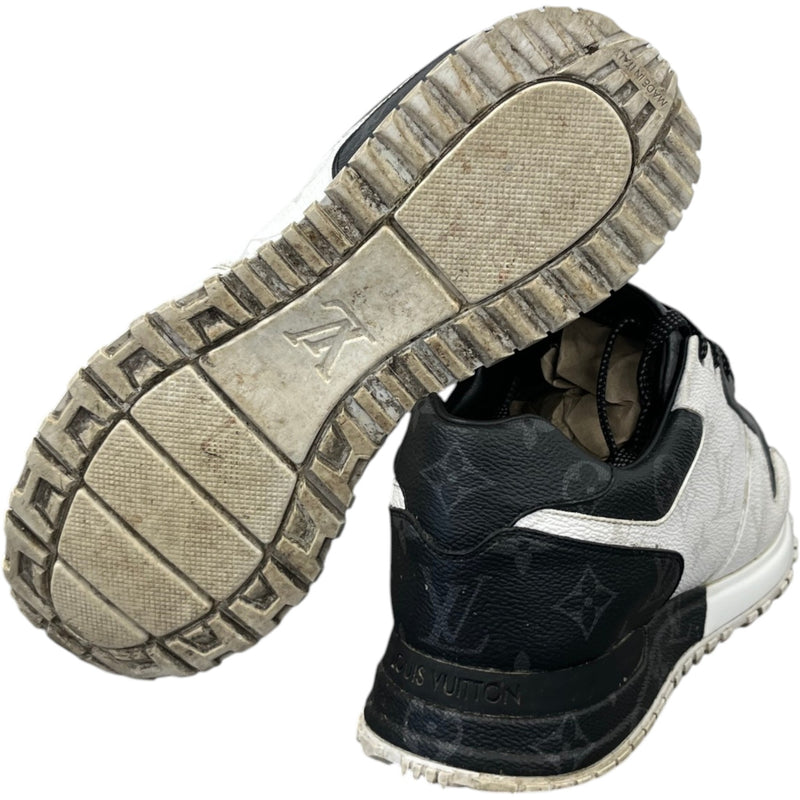 Men's Triple Monogram Run Away Low Trainers Black Size EU 39.5 / UK 5.5