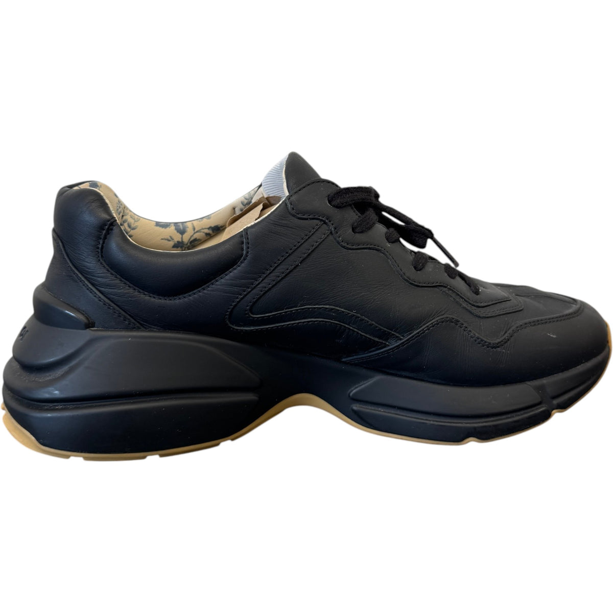 Men's Rhyton X MLB La Low Trainers Black Size UK 9.5 / EU 43.5 - Photo 5