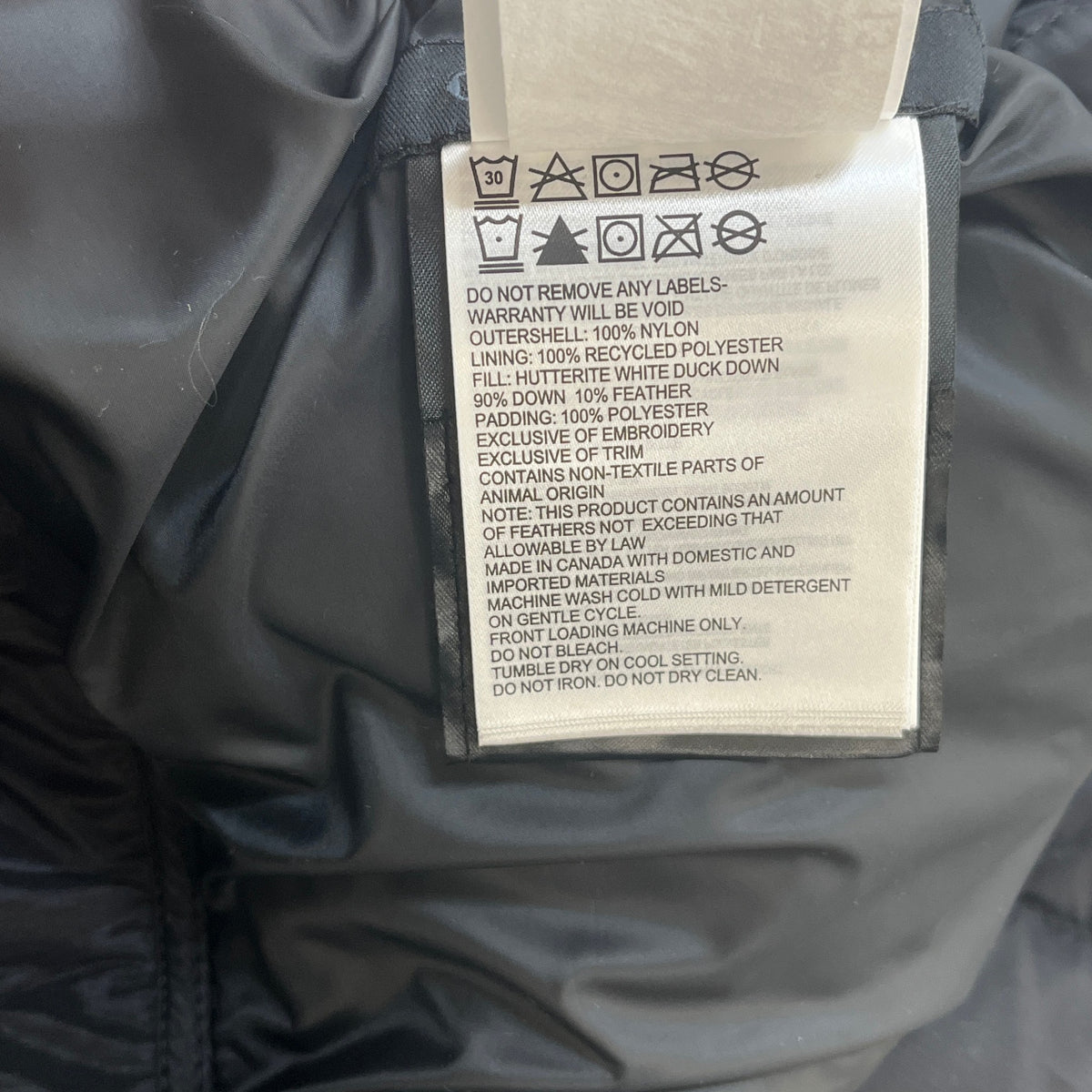 Men's Brookvale Down Jacket Black Size M - Photo 8