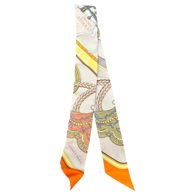 Women's Grand Apparat Twilly Scarf Beige