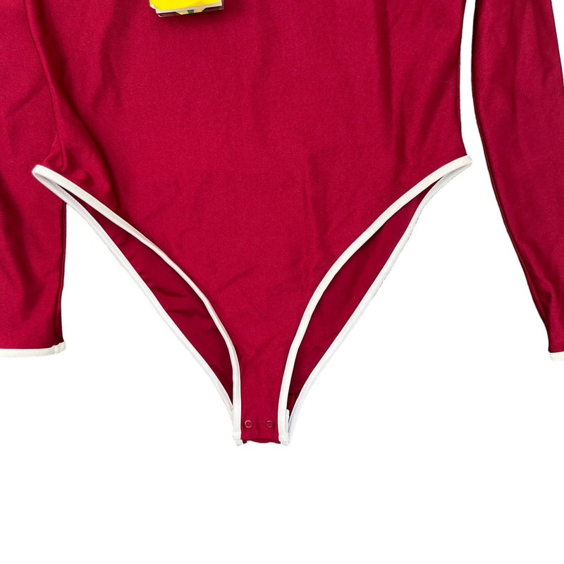 Women's X Adidas Bodysuit Top Red Size M