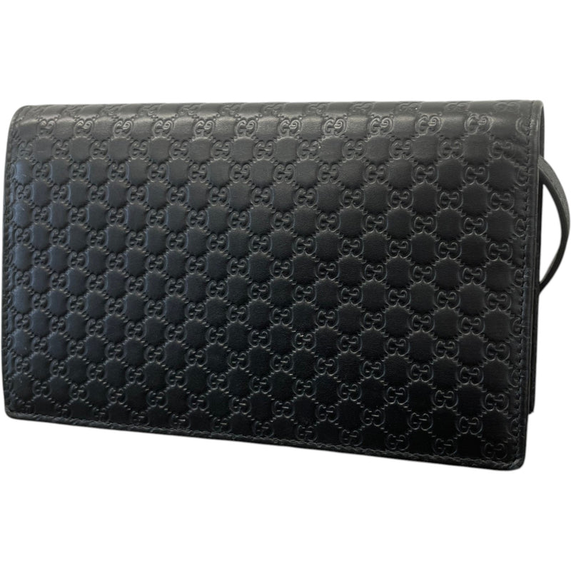 Women's Microguccissima Bag Black