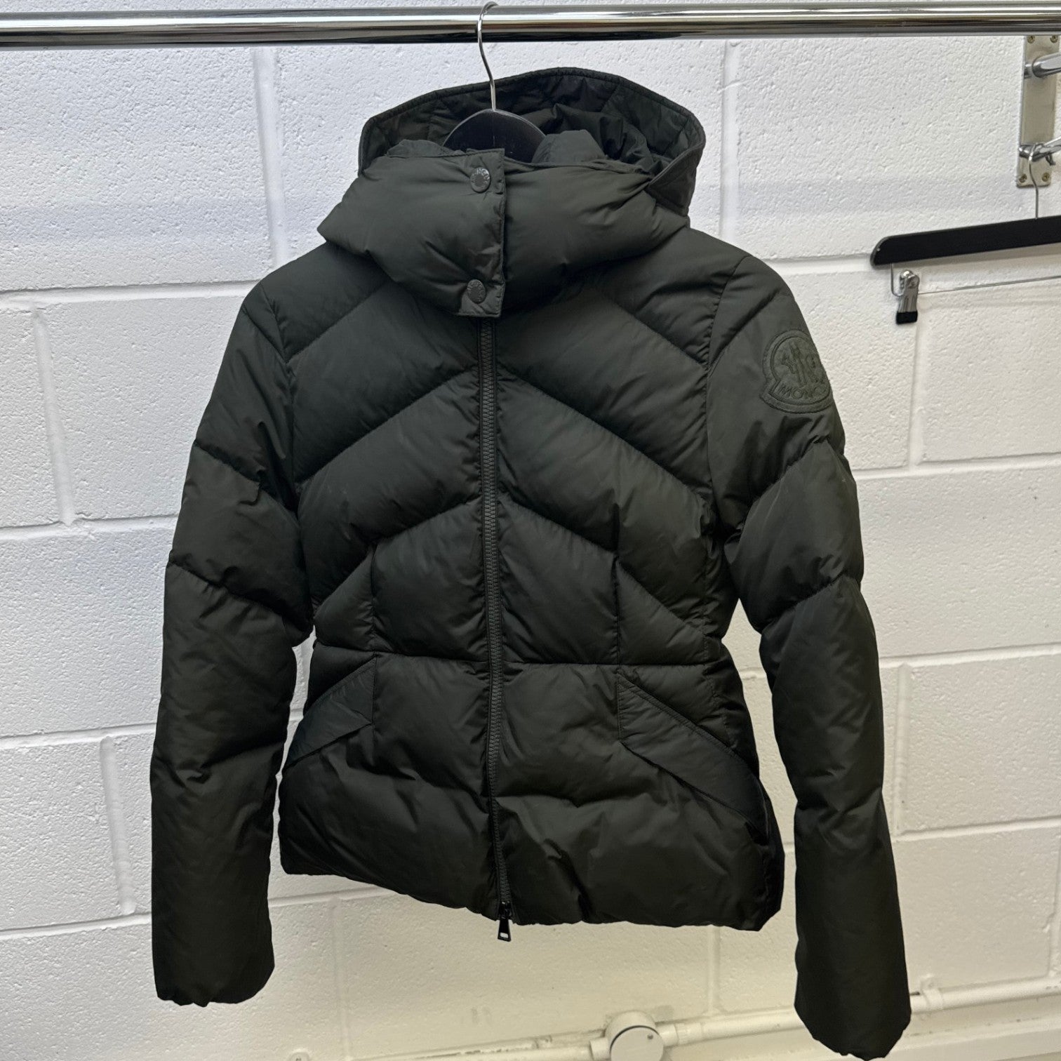 Women's Aloes Down Jacket Khaki Size 0 / UK 8 - Photo 11