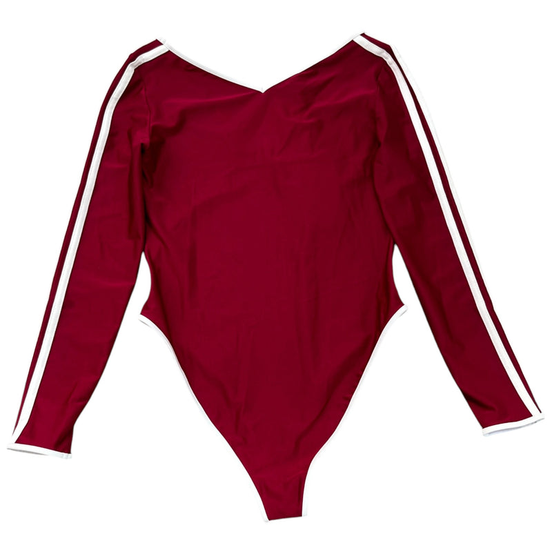 Women's X Adidas Bodysuit Top Red Size M