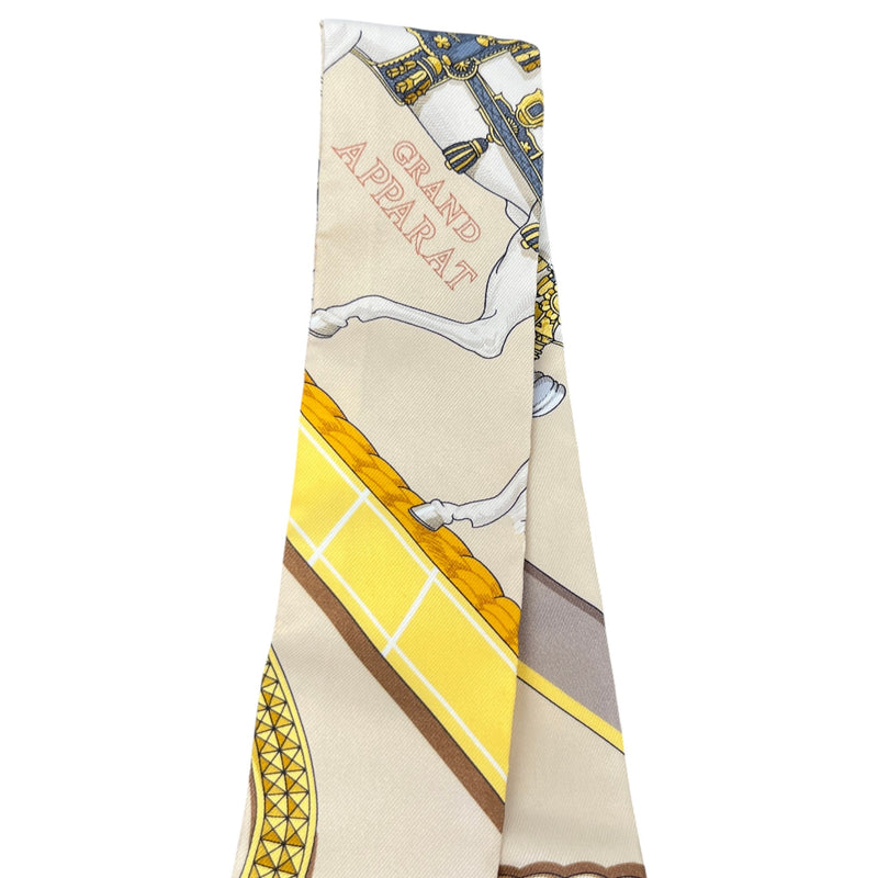 Women's Grand Apparat Twilly Scarf Beige
