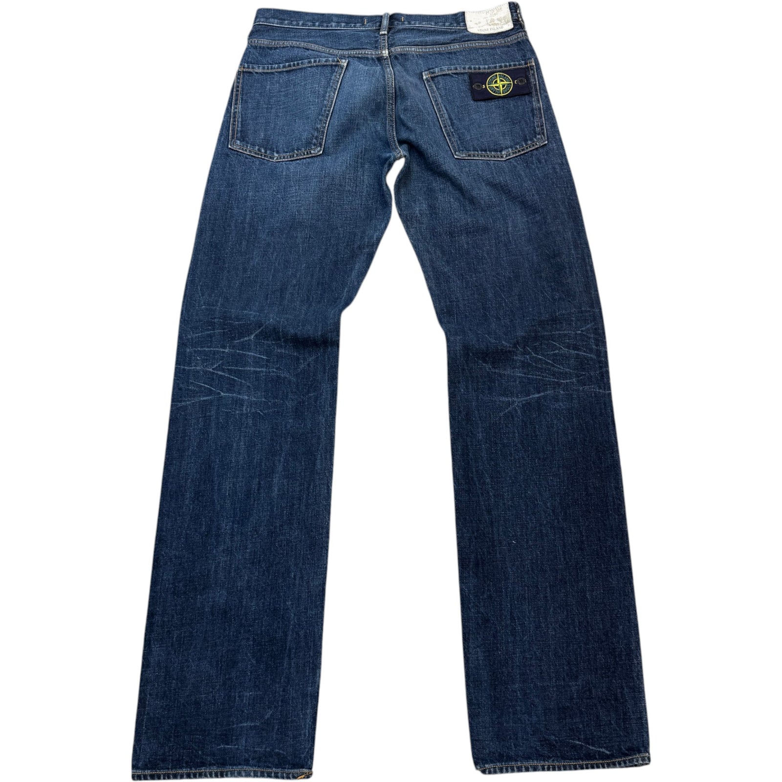 Men's Applique Logo Jeans Blue Size M / W32 - Photo 2