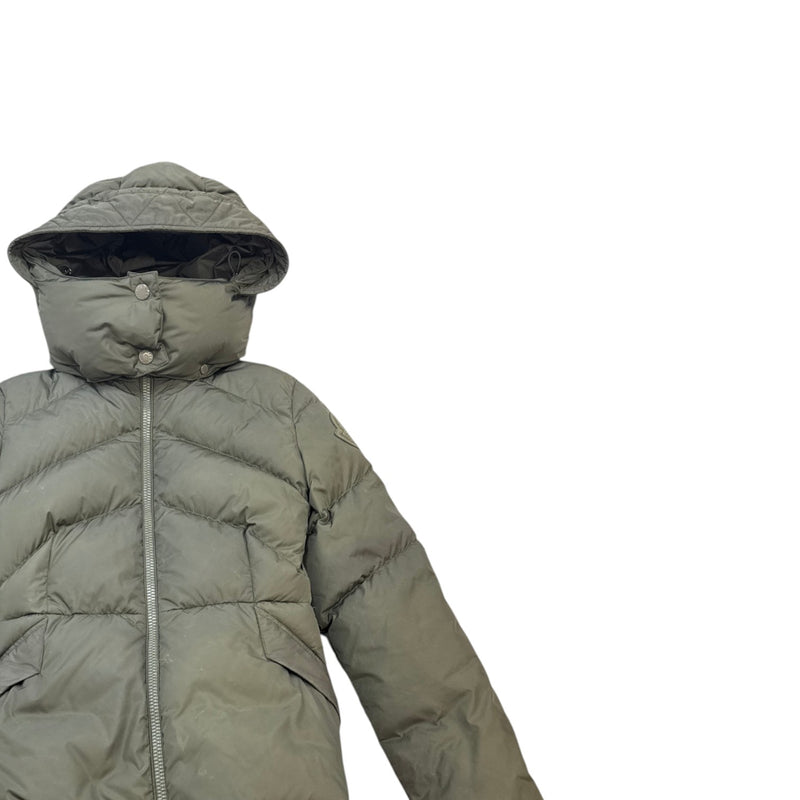 Women's Aloes Down Jacket Khaki Size 0 / UK 8