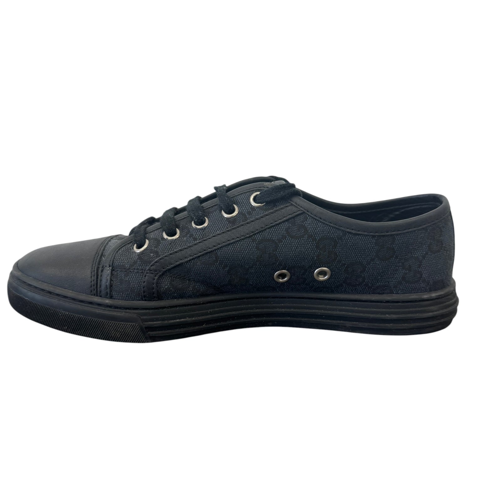 Women's Gg Supreme Low Trainers Black Size EU 37.5 / UK 4.5 - Photo 2