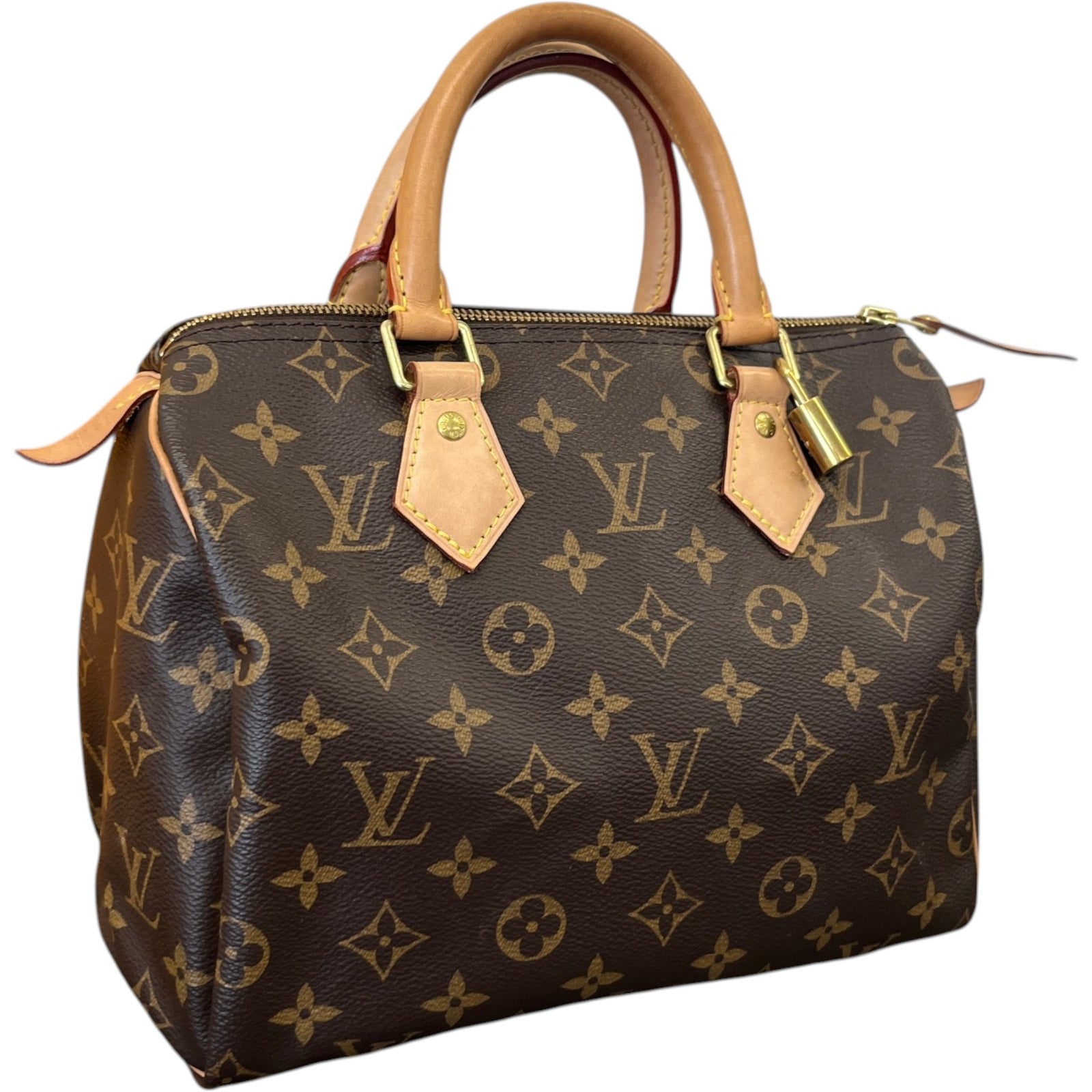 Women's Monogram Speedy 25 Bag Brown - Photo 4
