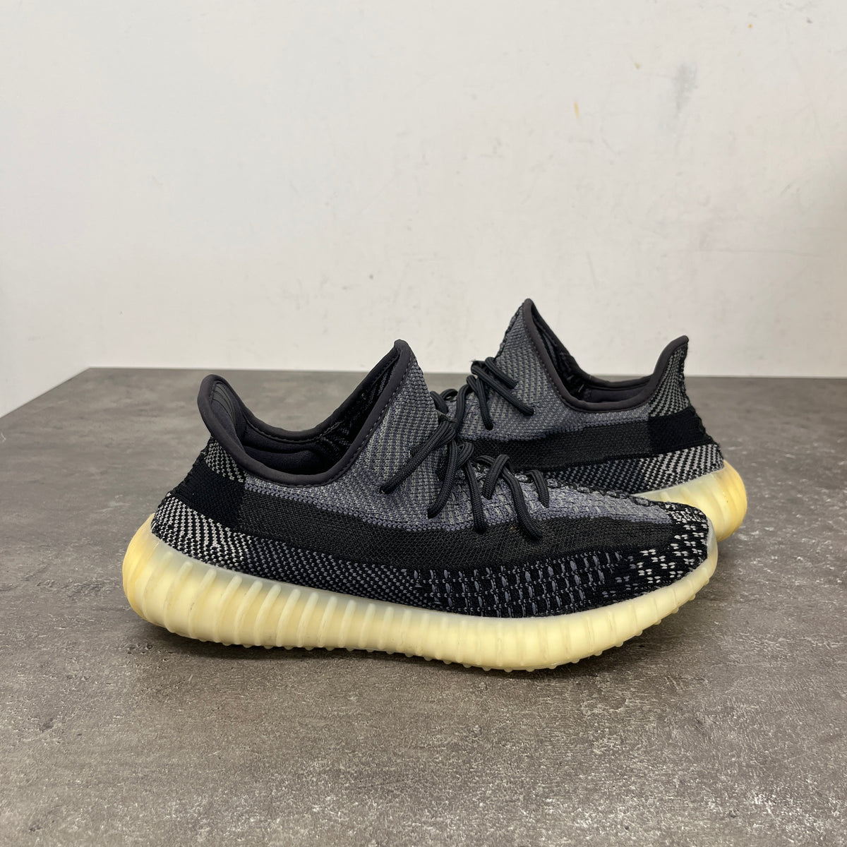 Men's Boost 350 Low Trainers Black Size UK 8.5 / EU 42.5 - Photo 9