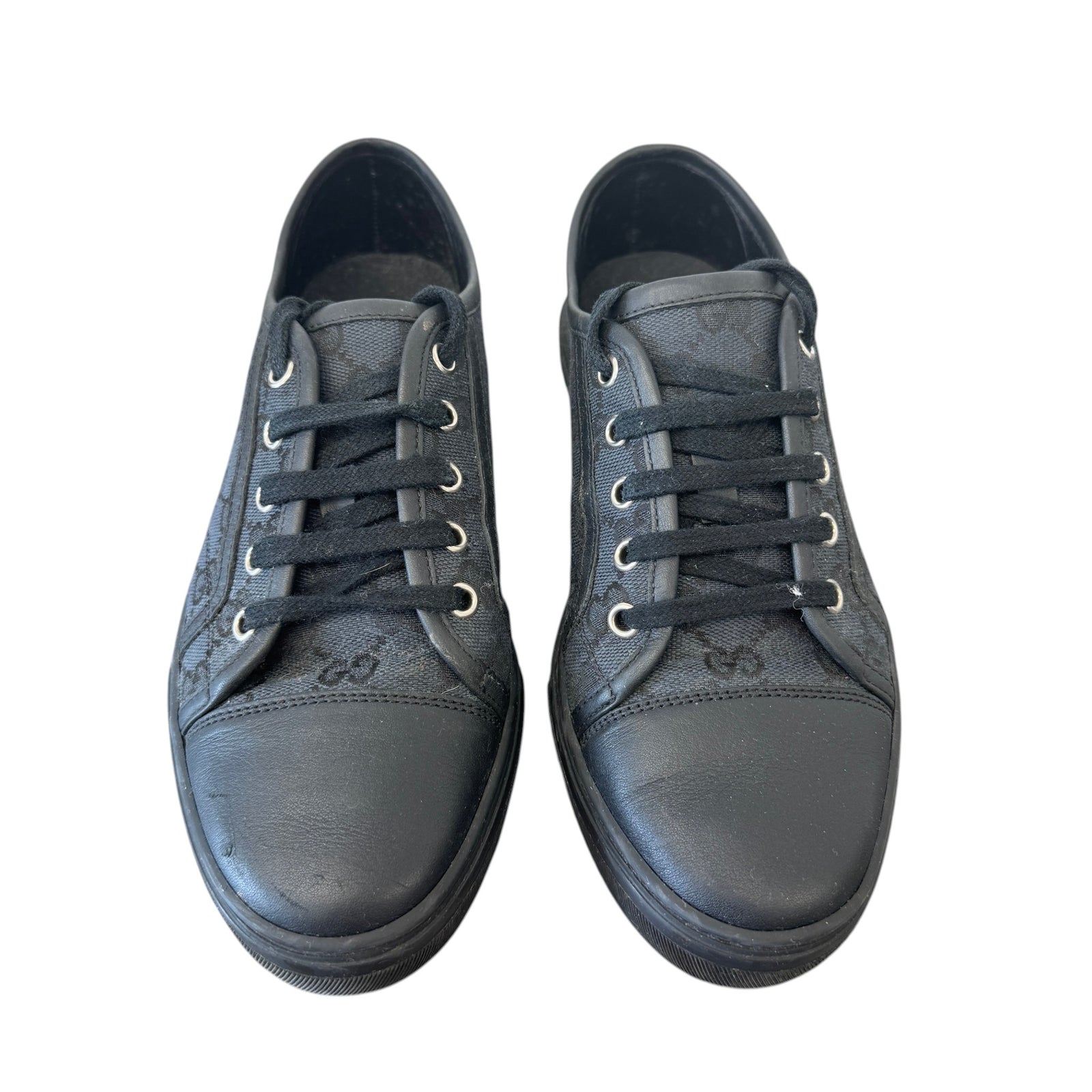 Women's Gg Supreme Low Trainers Black Size EU 37.5 / UK 4.5 - Photo 5