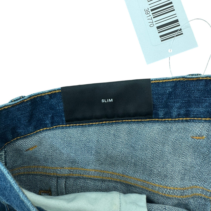 Men's Biker Jeans Blue Size M / W32