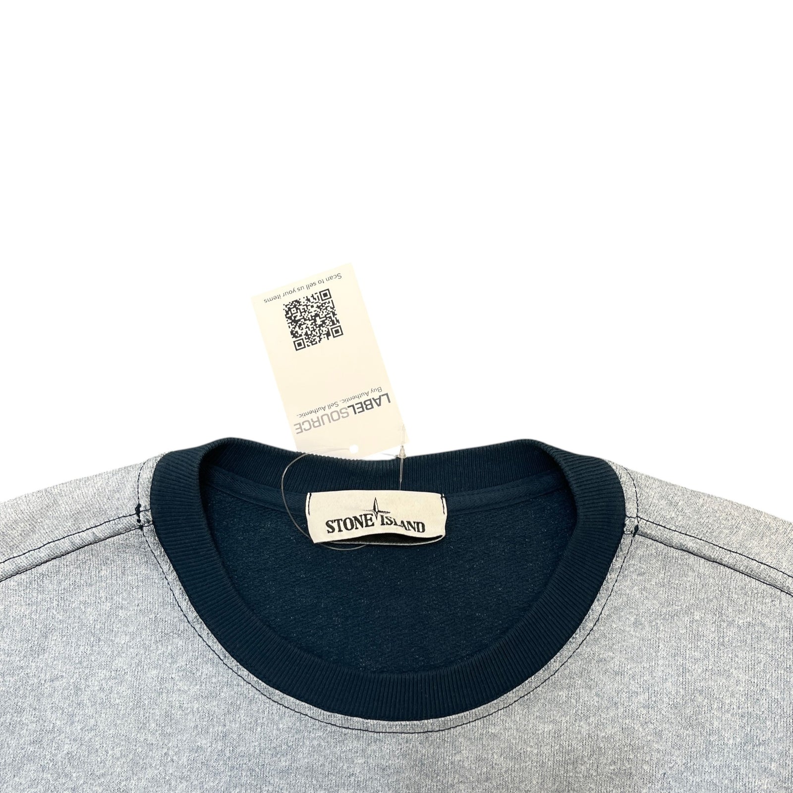 Men's Tela Plated Sweatshirt Blue Size S - Photo 5