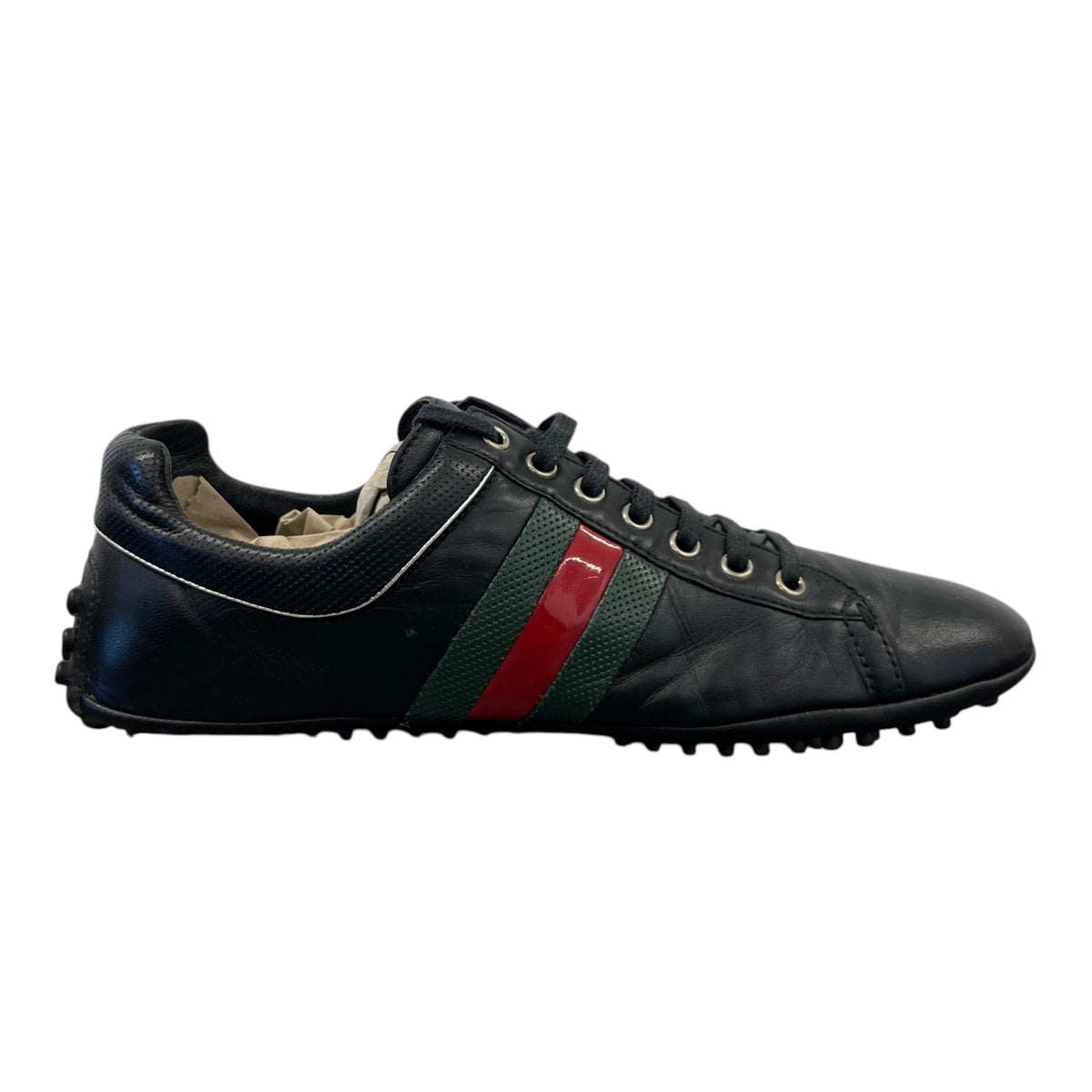 Men's Driver Web Low Trainers Black Size UK 8.5 / EU 42.5 - Photo 4