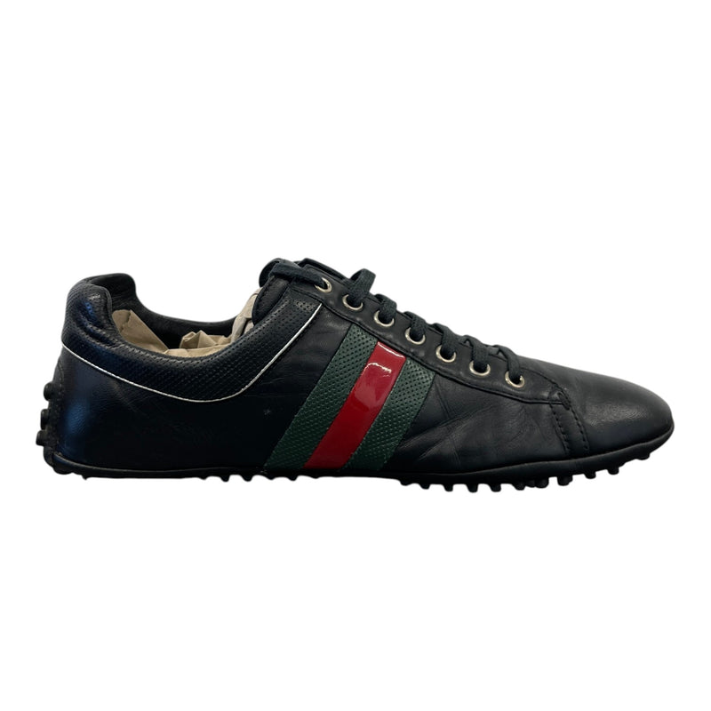 Men's Driver Web Low Trainers Black Size UK 8.5 / EU 42.5