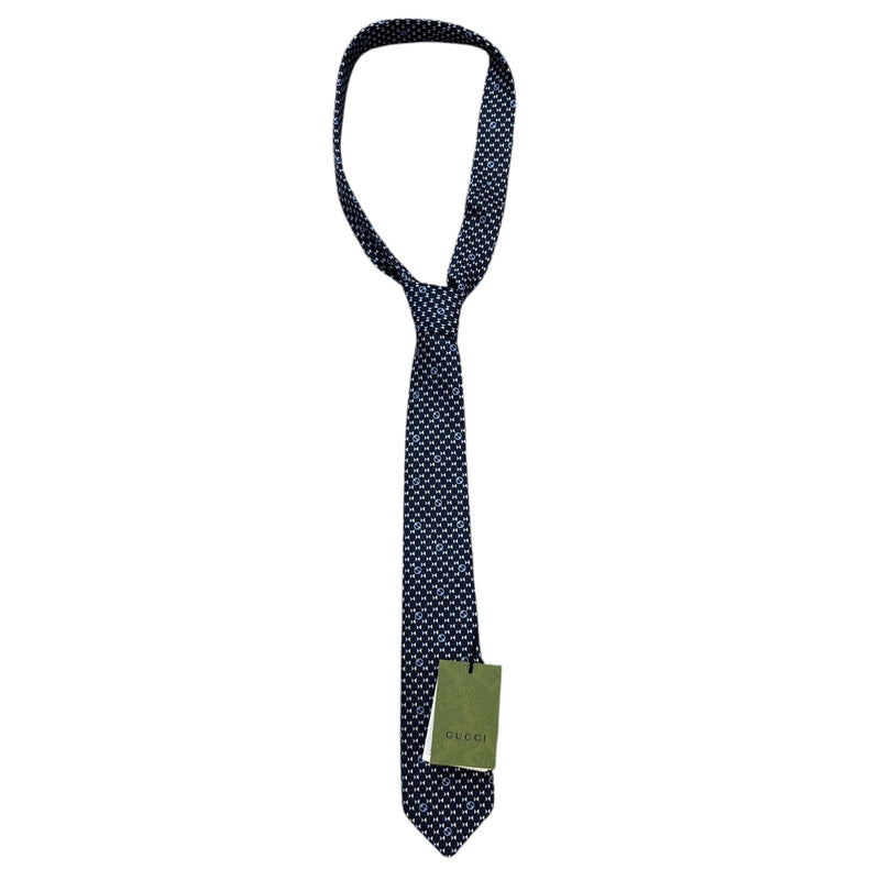 Men's Interlocking G Tie Navy