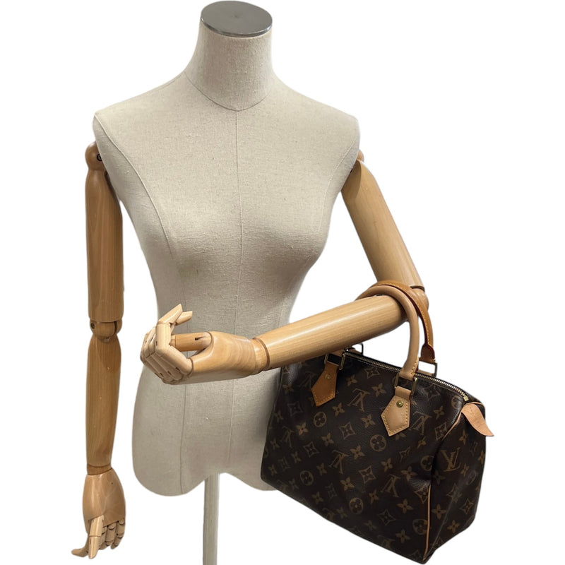 Women's Monogram Speedy 25 Bag Brown