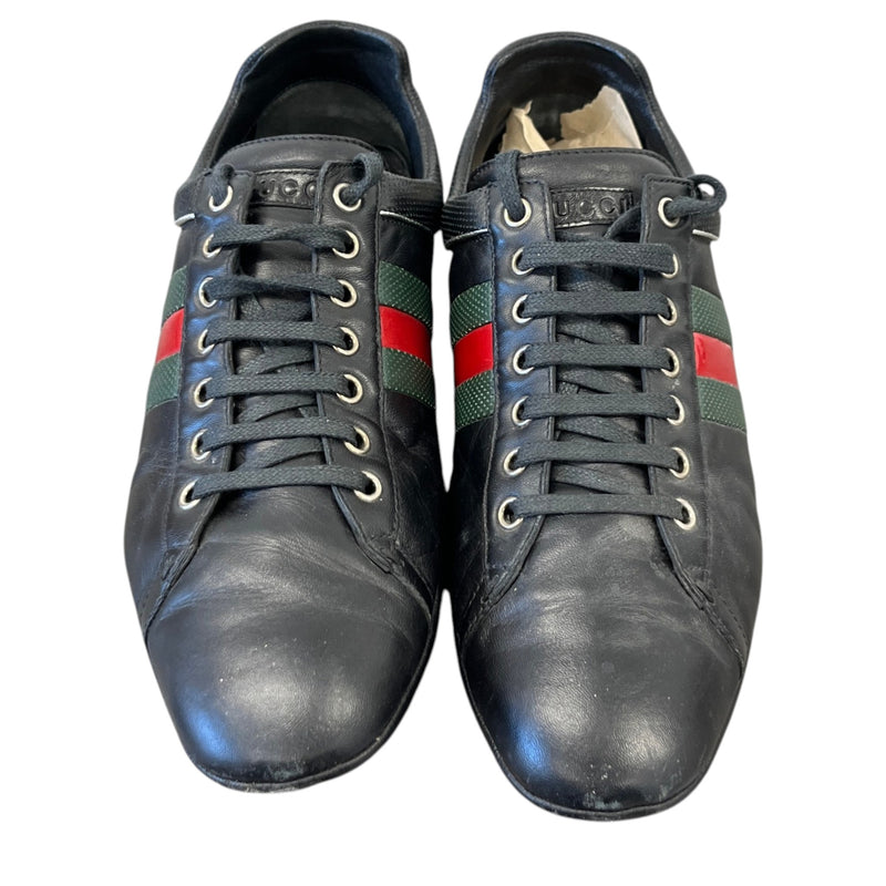 Men's Driver Web Low Trainers Black Size UK 8.5 / EU 42.5
