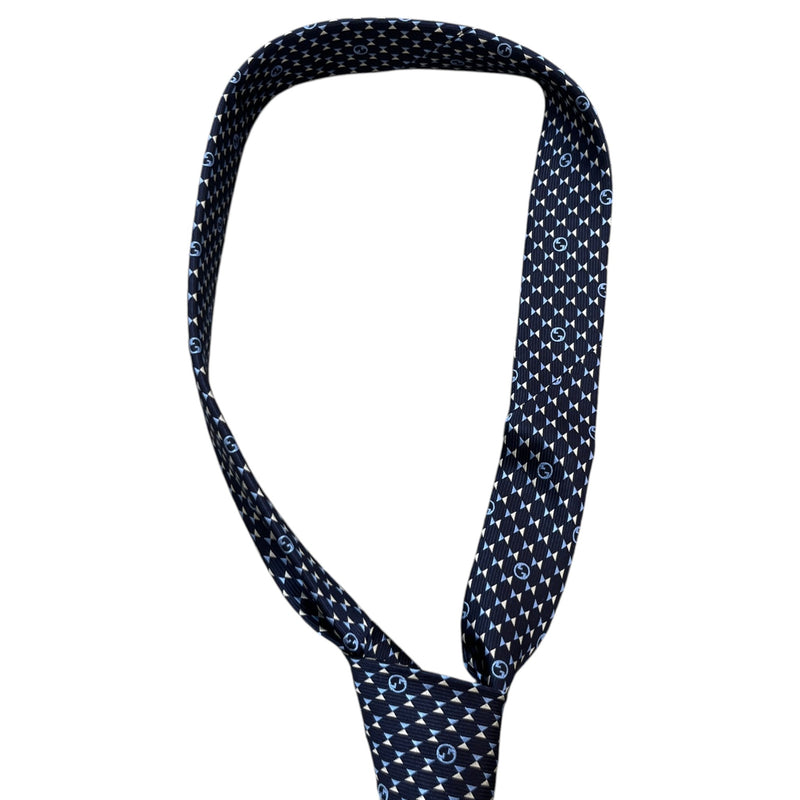 Men's Interlocking G Tie Navy