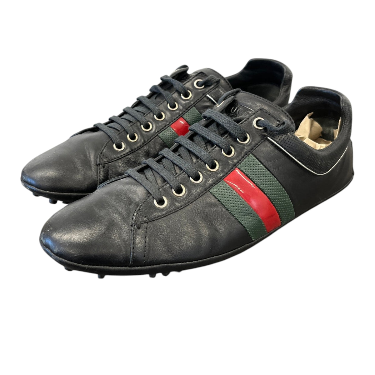 Men's Driver Web Low Trainers Black Size UK 8.5 / EU 42.5 - Photo 9