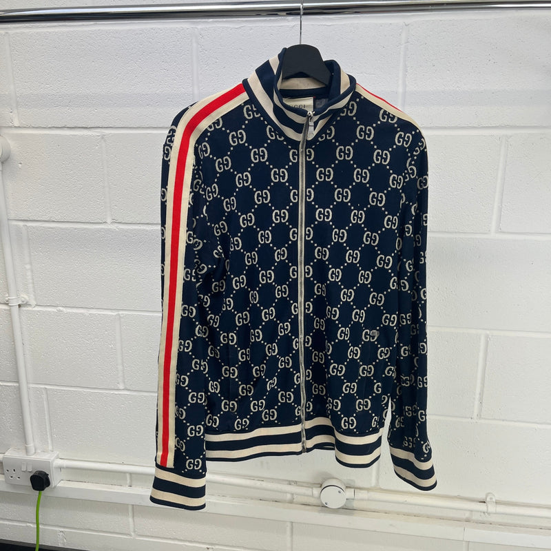 Men's GG Supreme Track Jacket Navy Size L
