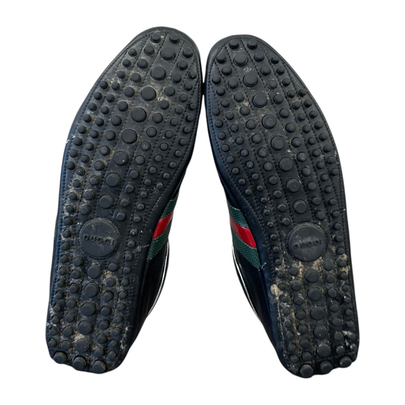 Men's Driver Web Low Trainers Black Size UK 8.5 / EU 42.5