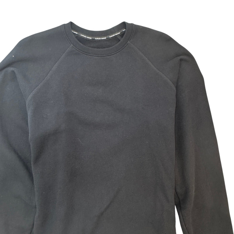 Men's Huron Crewneck Sweatshirt Black Size L