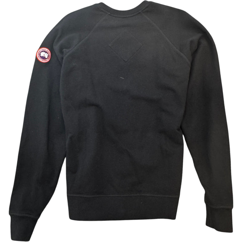 Men's Huron Crewneck Sweatshirt Black Size L